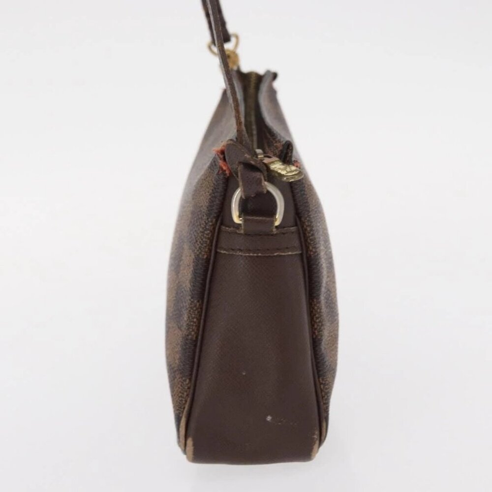 LOUIS VUITTON Damier Ebene Trousse Makeup Pouch N51982 LV Auth 156698 - Picture 5 of 15